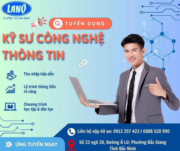 THÔNG BÁO TUYỂN DỤNG KỸ SƯ CNTT